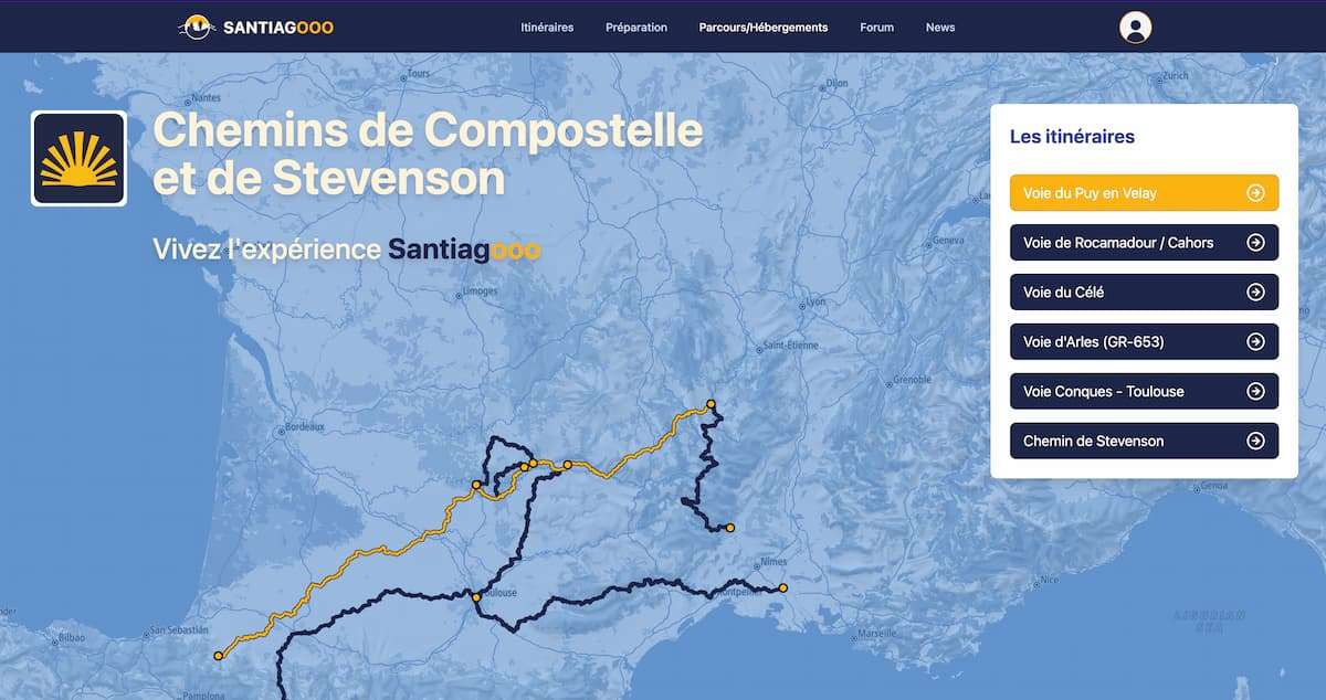 découvrez l'itinéraire détaillé de l'abbaye de valmont jusqu'à compostelle, un parcours spirituel et historique riche en paysages magnifiques et sites emblématiques.