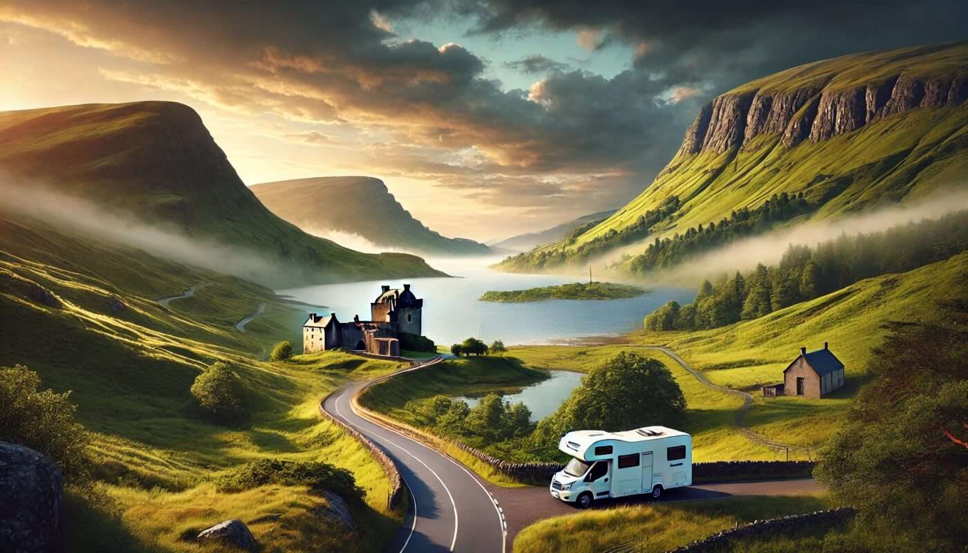découvrez l'écosse en campervan : explorez ses paysages époustouflants, ses châteaux historiques et sa nature sauvage en toute liberté.
