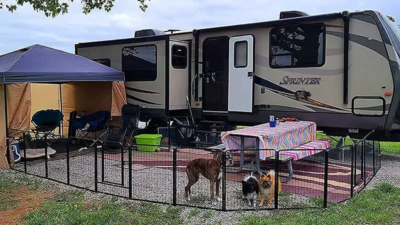 découvrez notre camping clôturé spécialement conçu pour les chiens, offrant un espace sécurisé et confortable pour vos compagnons à quatre pattes lors de vos aventures en plein air.