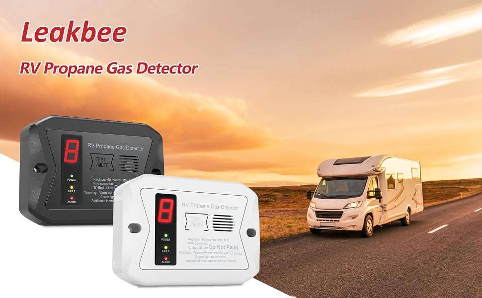 détecteur de gaz pour camping-car : assurez votre sécurité en détectant rapidement les fuites de gaz lors de vos déplacements en camping-car. fiable, compact et facile à installer.